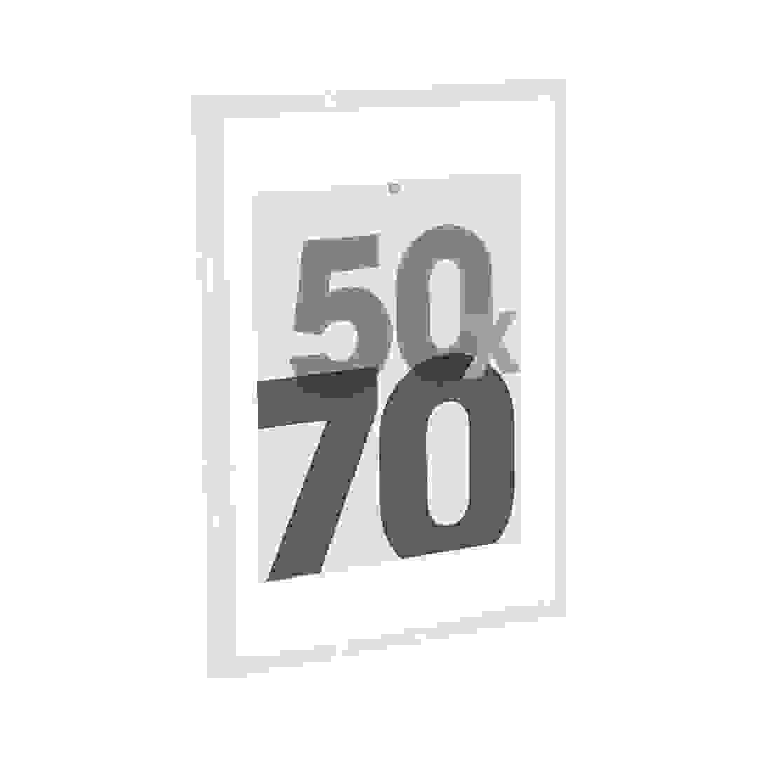 إطار صورة خشبي أتموسفيرا (أبيض، 52.6 × 3.5 × 72.6 سم)