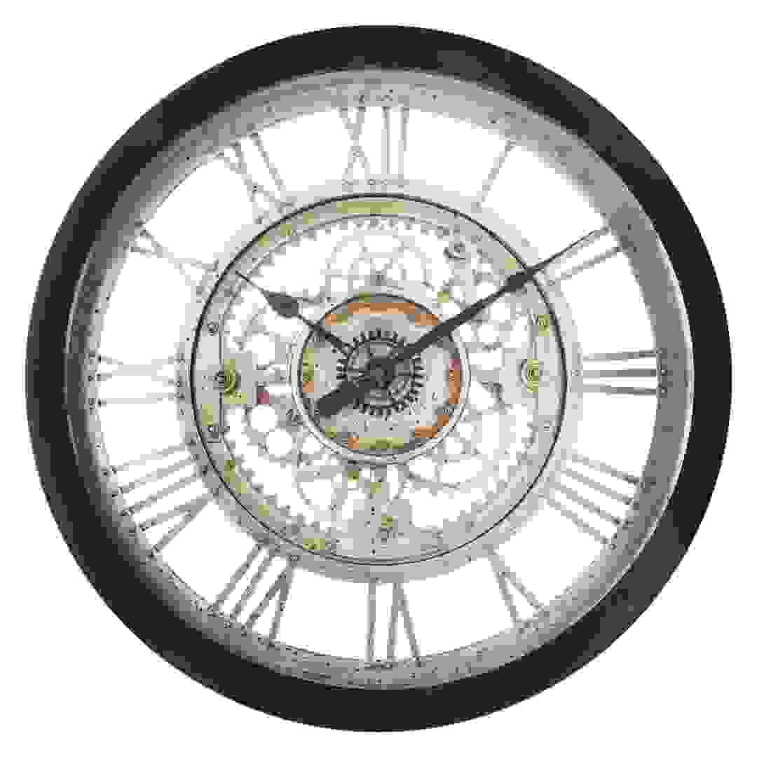Atmosphera Plastic & Glass Wall Clock (61 x 7.3 cm)
