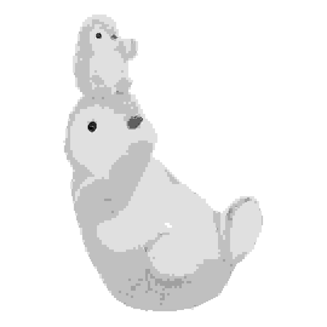 ديكور احتفالي عائلة البطاريق أتموسفيرا (18 × 15 × 28 سم)