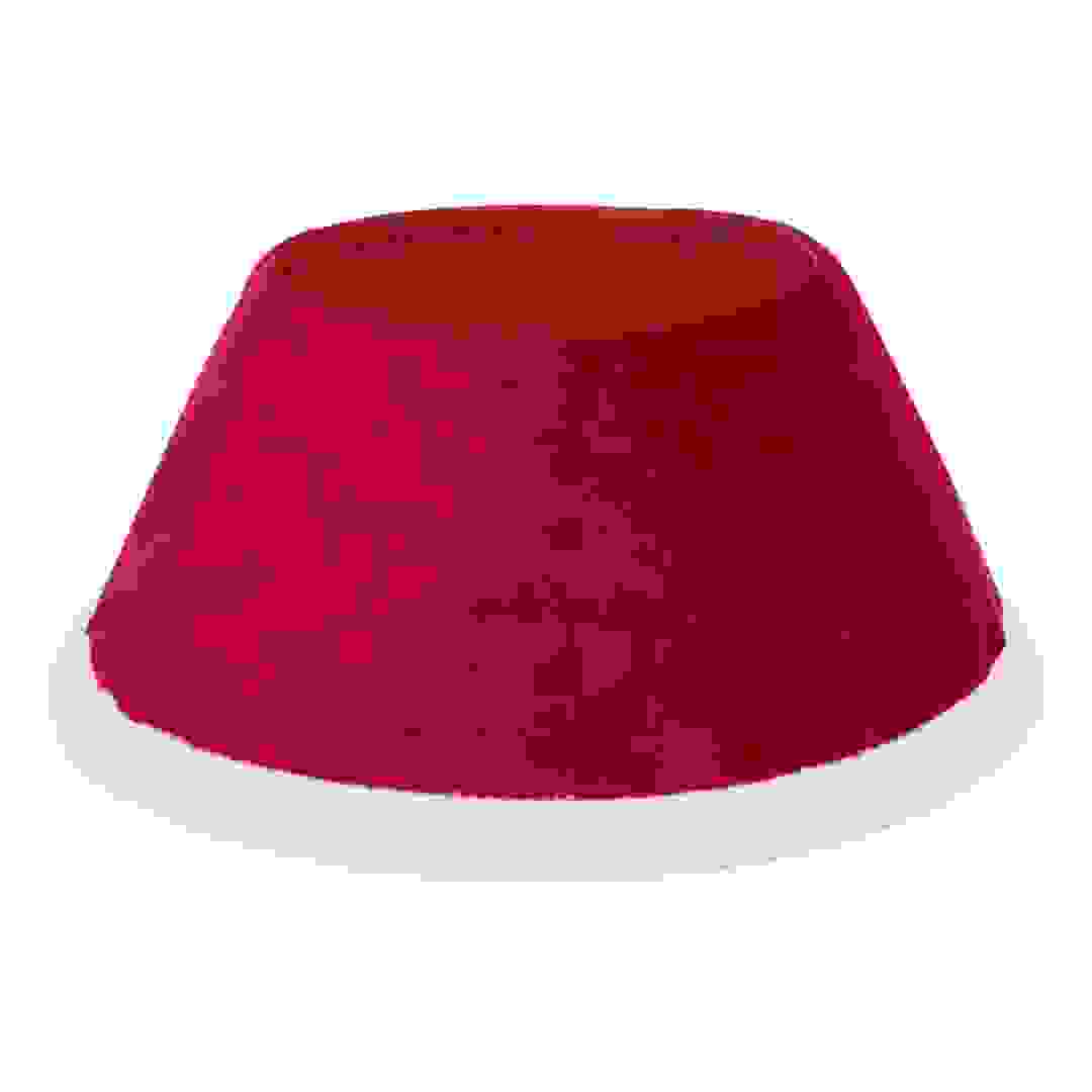 زينة قاعدة شجرة احتفالية أتموسفيرا (56 × 25 × 32 سم، أحمر)