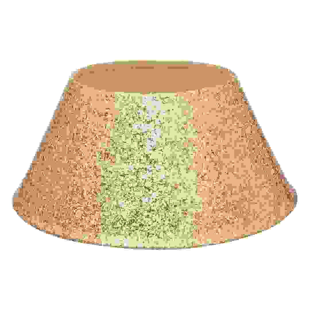 Atmosphera Festive Tree Skirt (56 x 25 x 32 cm, Gold)