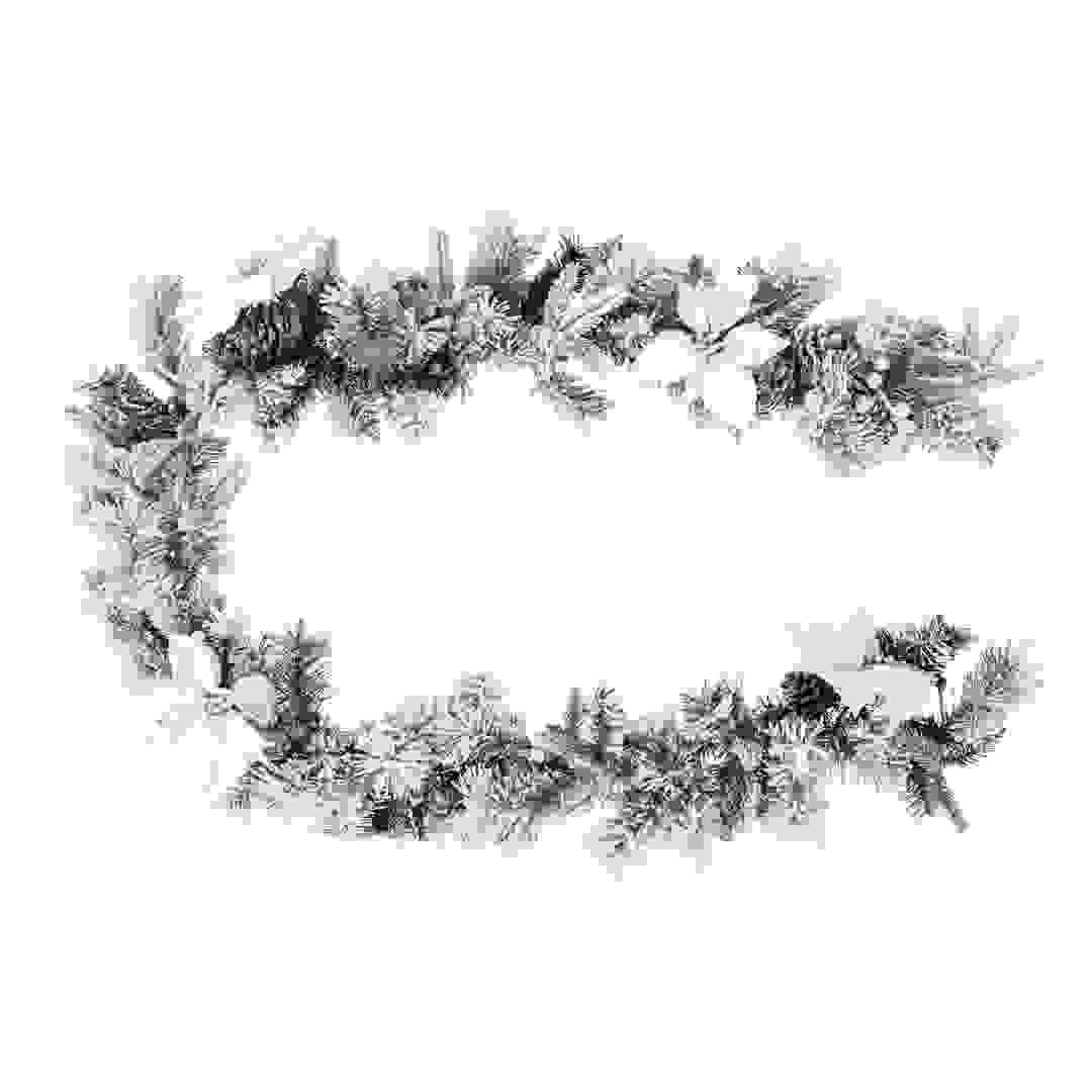 Atmosphera Flocked Garland (25 x 200 cm)