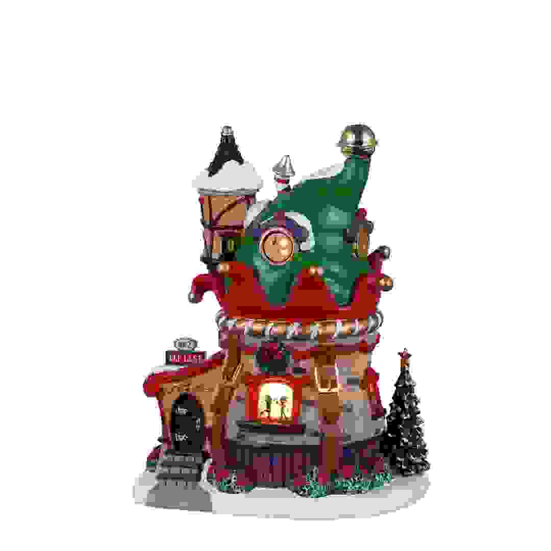 ديكور احتفالي إلف لين يعمل بالبطارية رقم 2 ليماكس (14.3 × 11.1 × 8 سم)