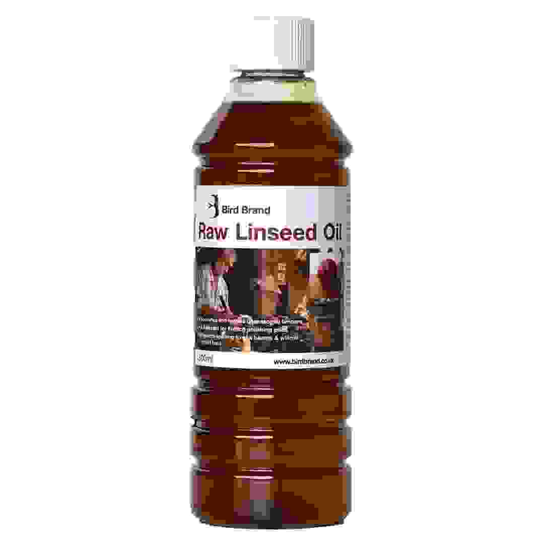 زيت بذر الكتان الخام بيرد براند (500 مل)