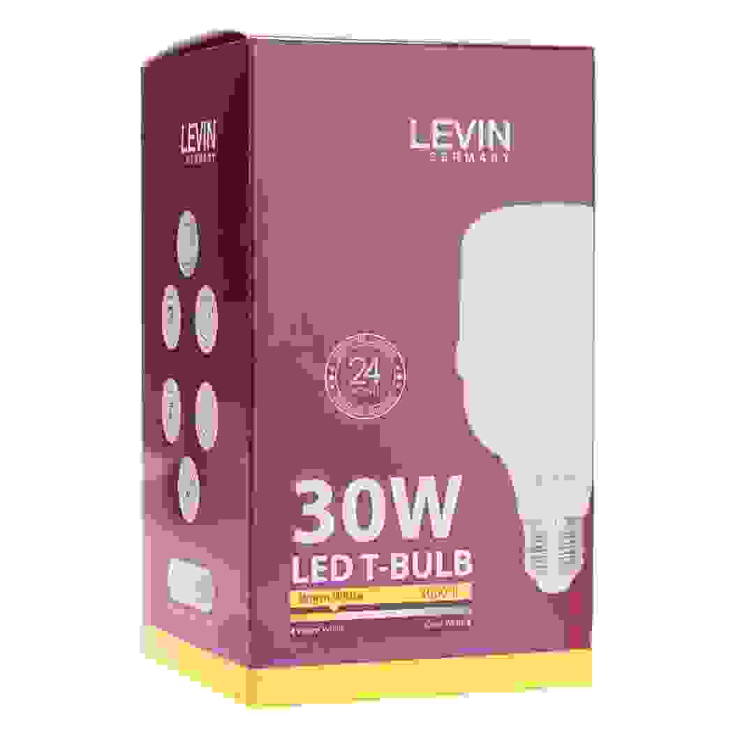 Levin E27 LED T-Bulb (30 W, Warm White)