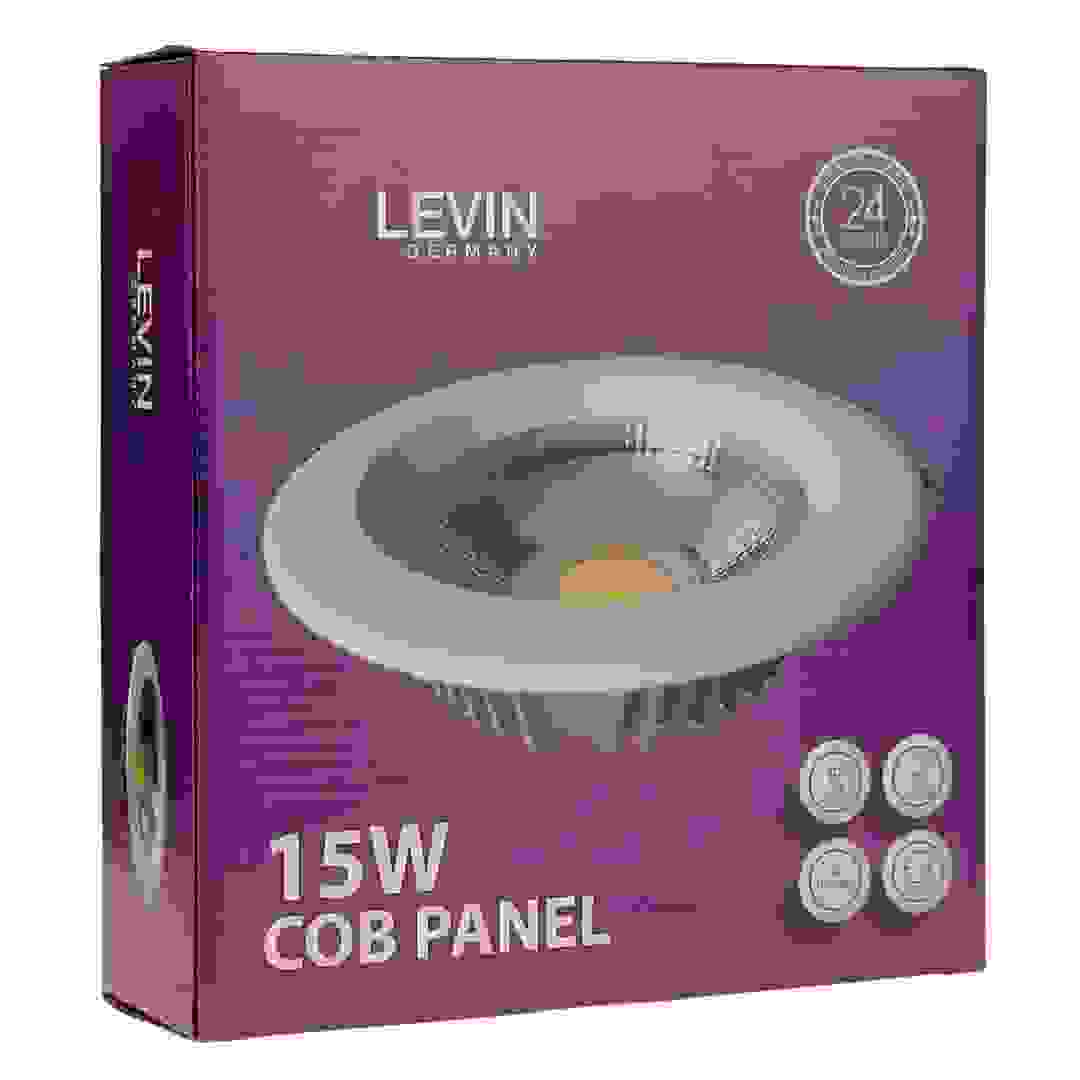 Levin LED Panel Light (165 mm, 15 W, Natural White)