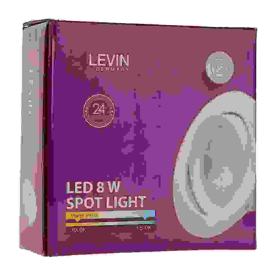 Levin SMD Adjustable Spotlight (8 W, Warm White)