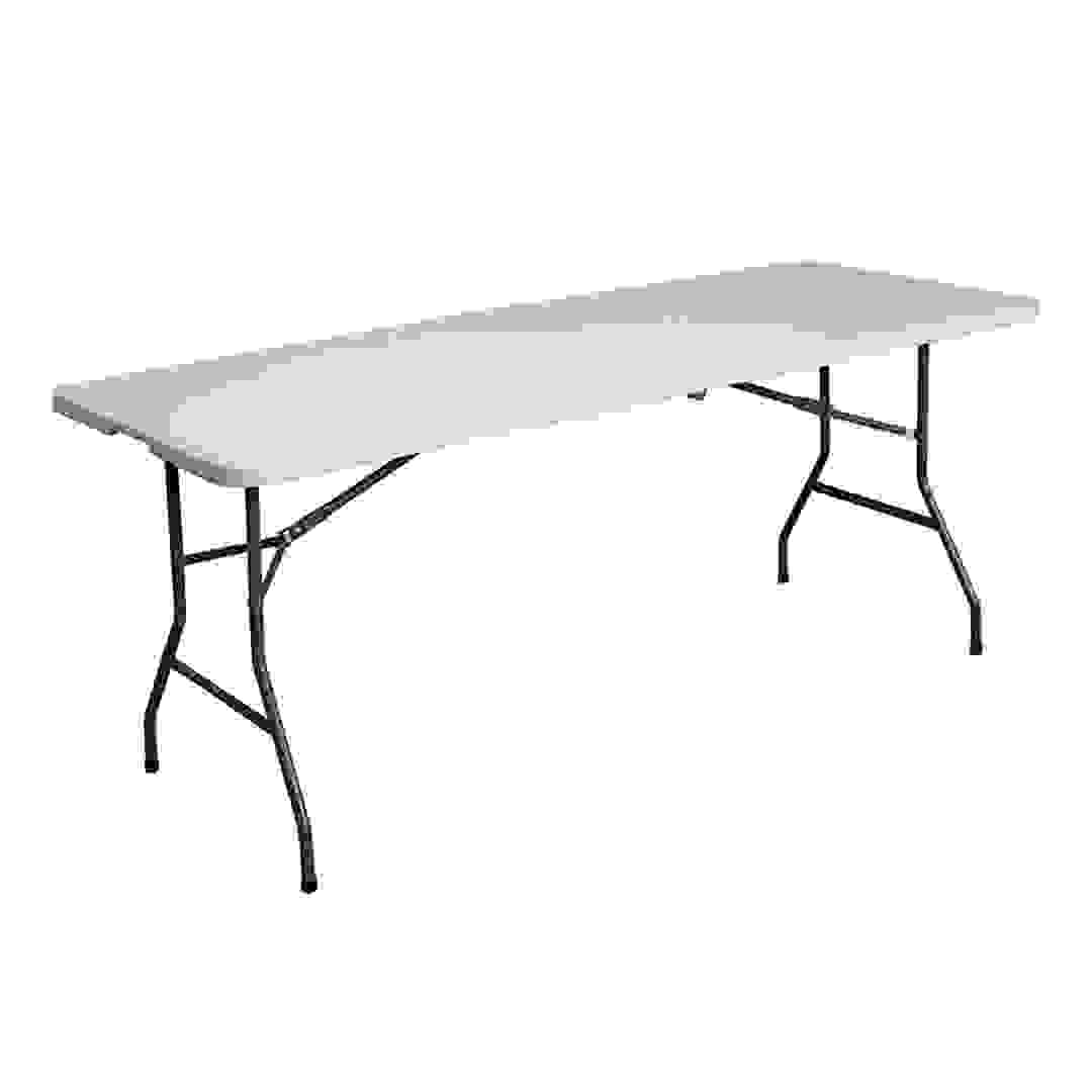 Plastic & Steel Folding Table (180 x 74 x 74 cm)