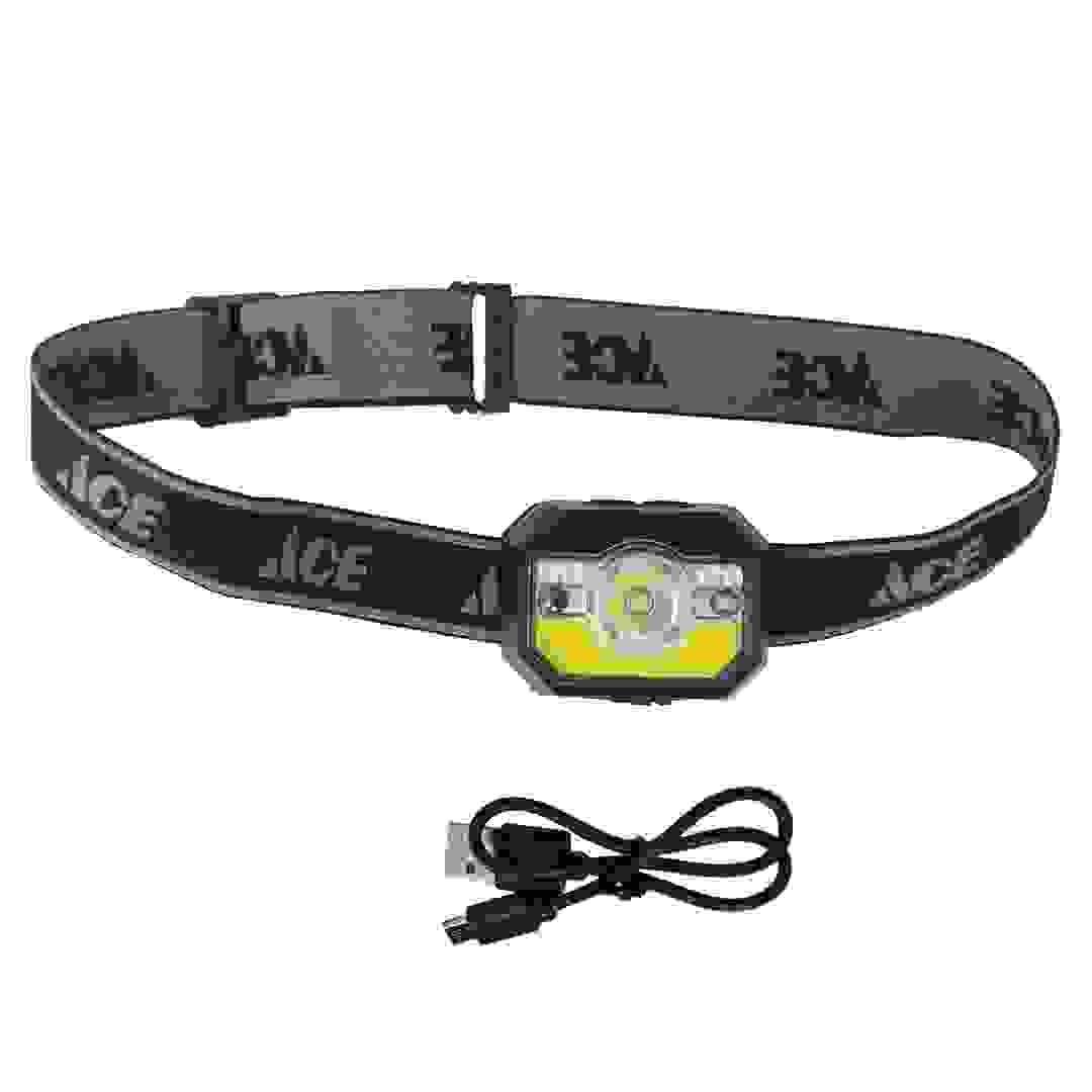 ACE Rechargeable LED Headlamp (350 lm)