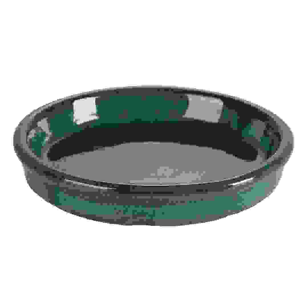 Shanghai Glazed Ceramic Plant Saucer (45 cm, Ice Blue)