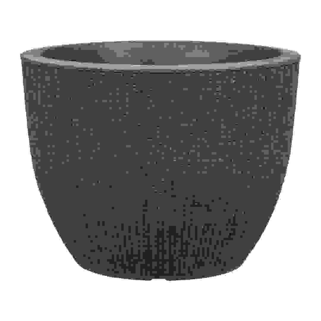 Scheurich Barceo Plastic Plant Pot (39 x 30 cm, Anthracite)