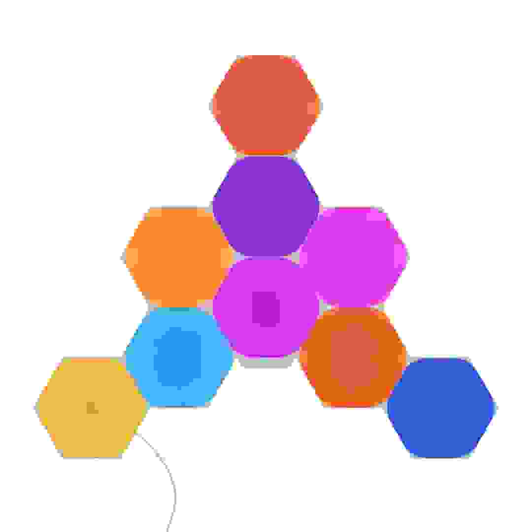 Nanoleaf Shapes Hexagon Smart LED Light Panel Starter Kit (9 Pc.)