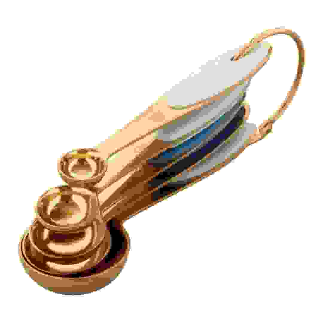 Wilton Measuring Spoon with Snap (5 Pc., Gold)