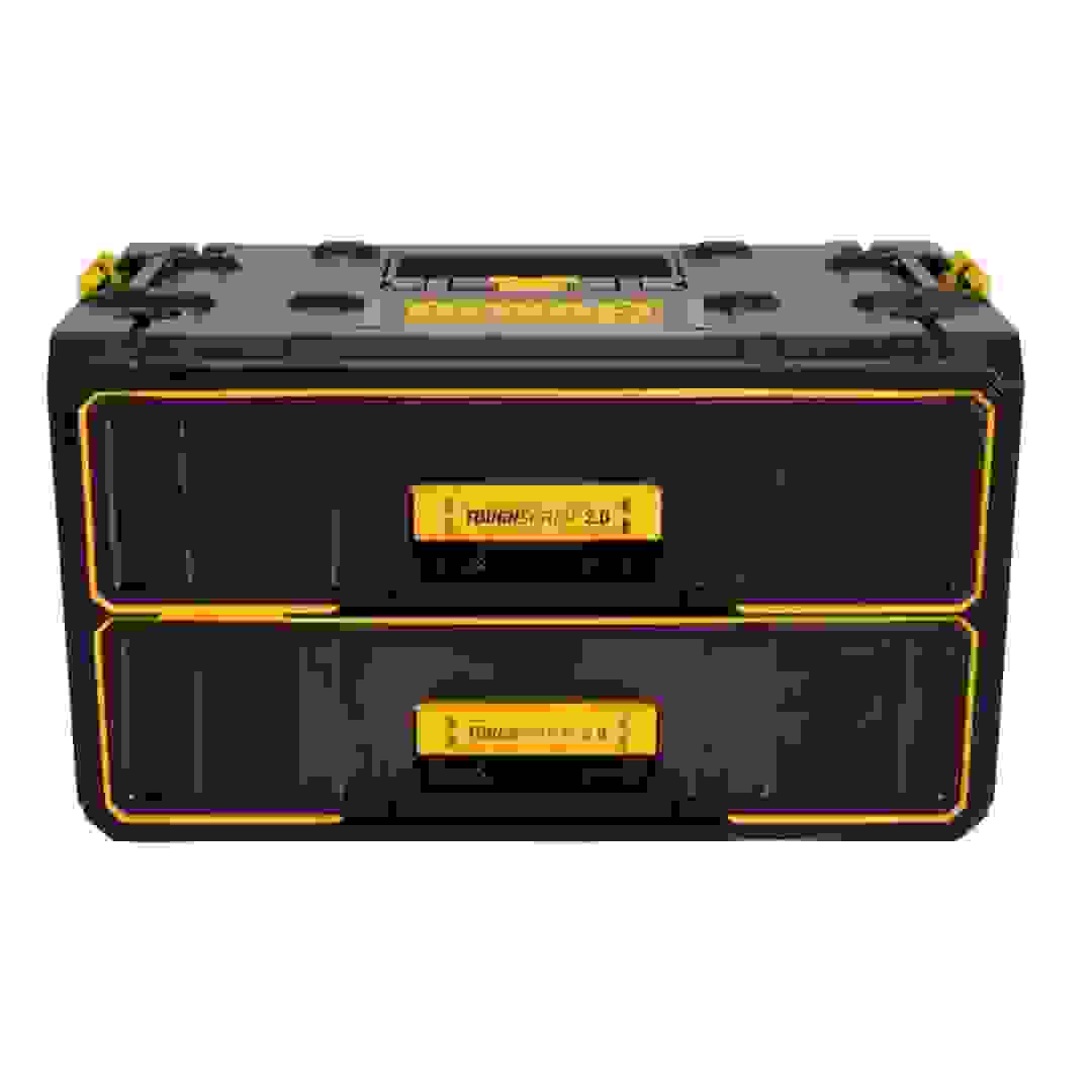 Dewalt ToughSystem 2.0 2-Drawer Tool Box (55.37 x 31.50 x 32 cm)