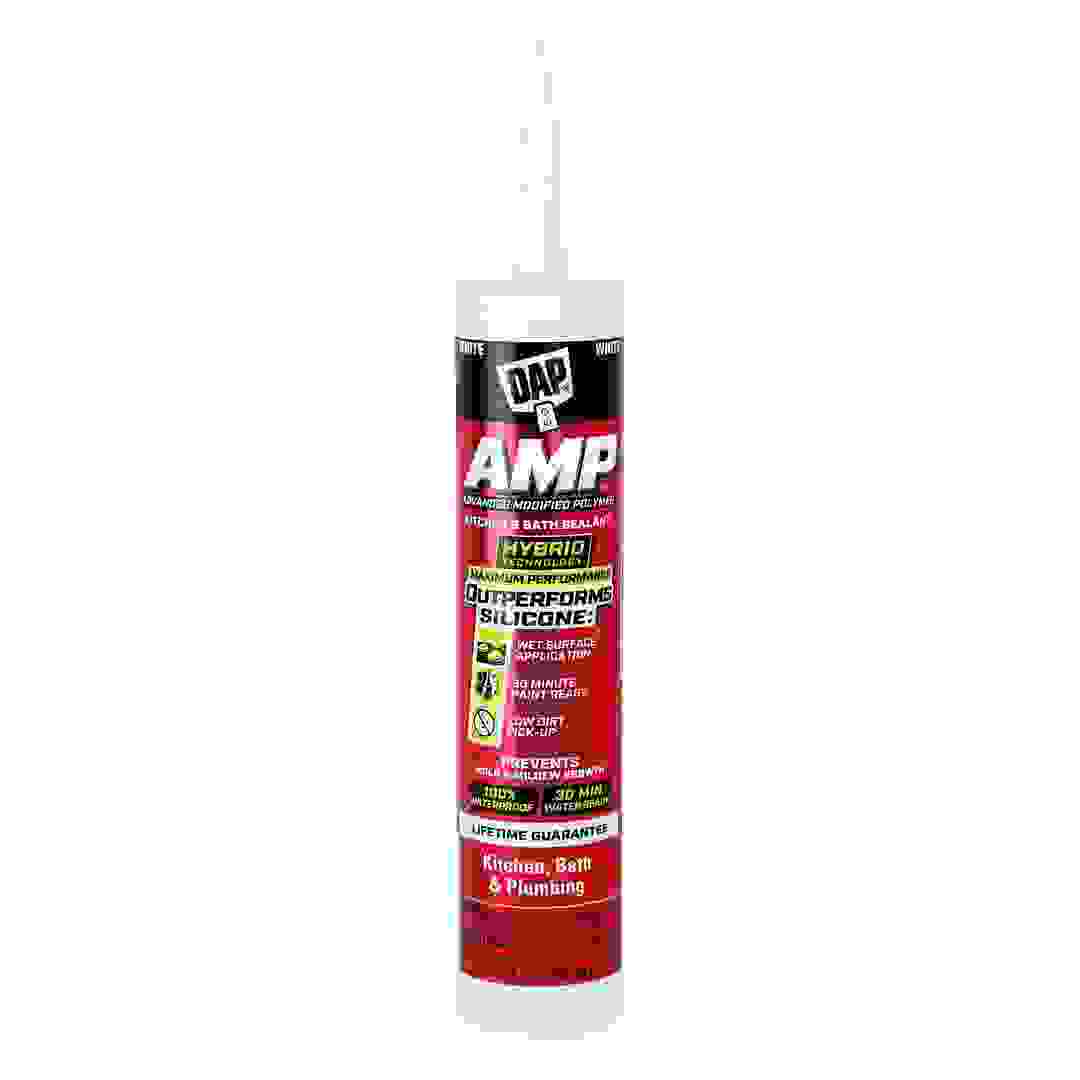 DAP Advanced Modified Polymer Kitchen & Bath Sealant (266 ml, White)