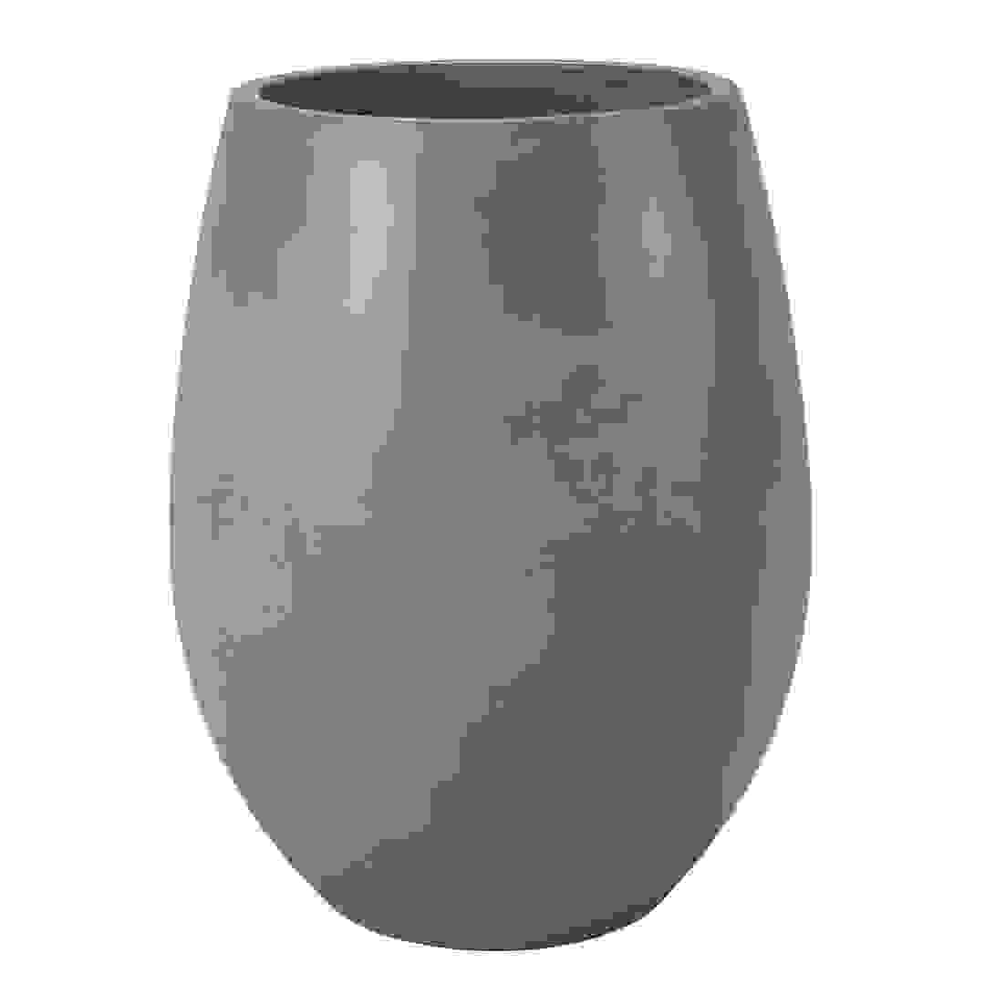 Vaio Hi Fiber Concrete Plant Pot (41 x 41 x 71 cm, Dark Concrete)