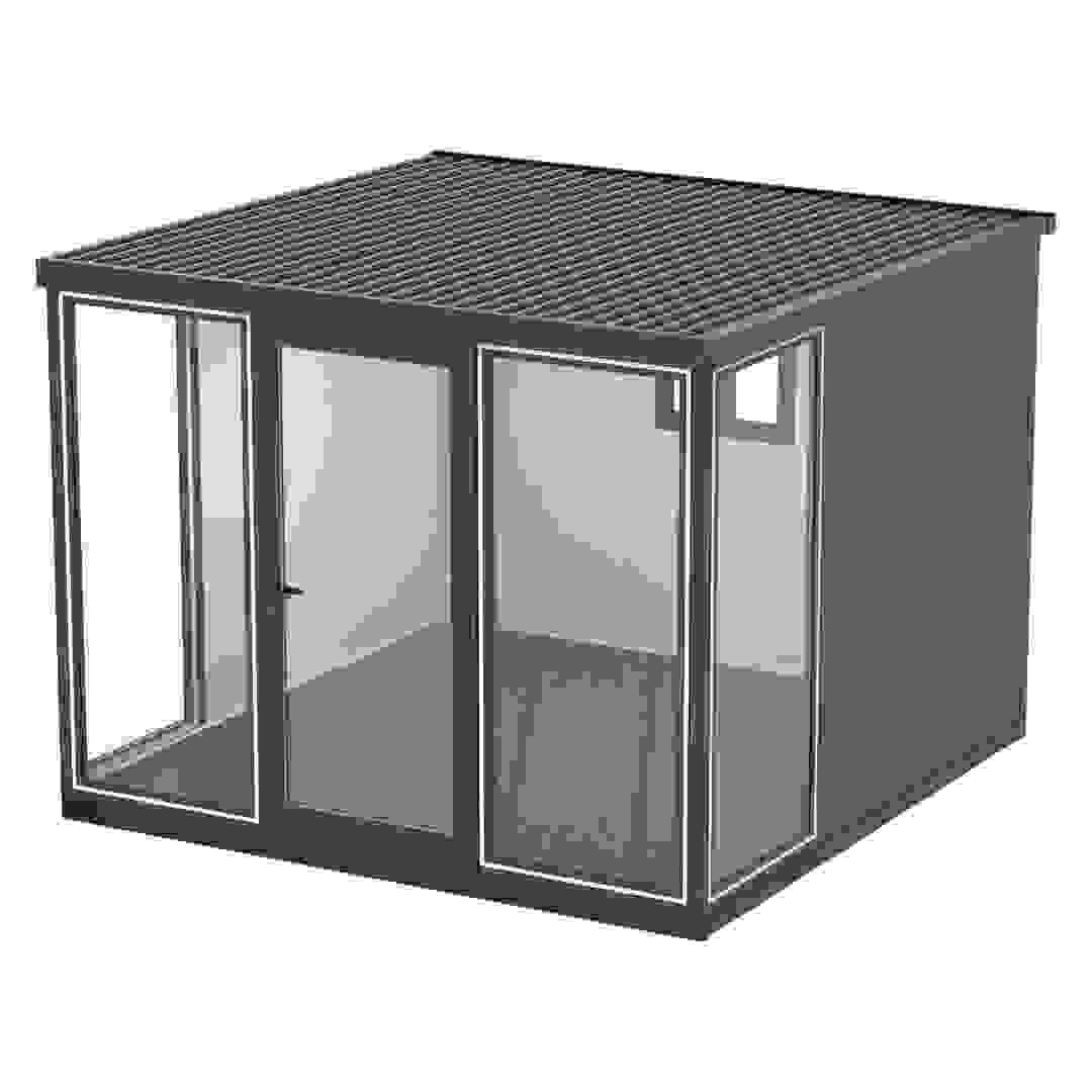 مقصورة حديقة زجاجية كوزموبلاست جاردن جلاس هوم (321 × 311 × 239 سم)