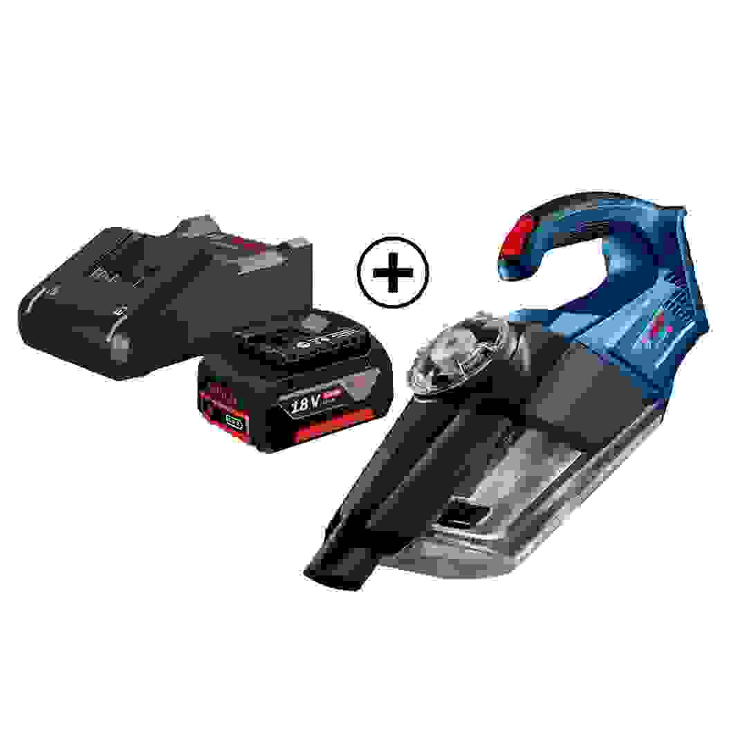 Bosch Professional Cordless Vacuum Cleaner W/Battery & Charger, GAS 18V-1 (18 V)