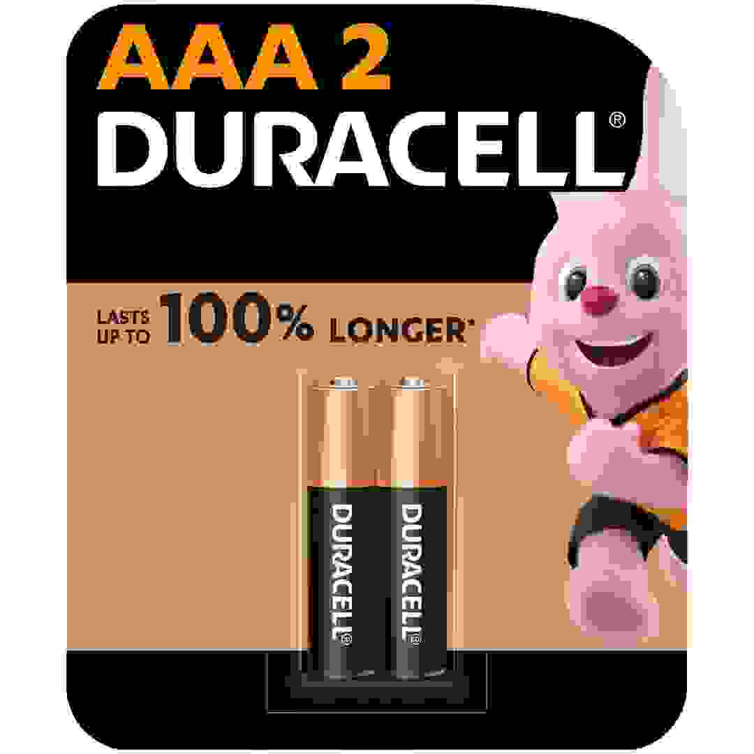 Duracell Alkaline AAA Battery Pack (2 Pc.)