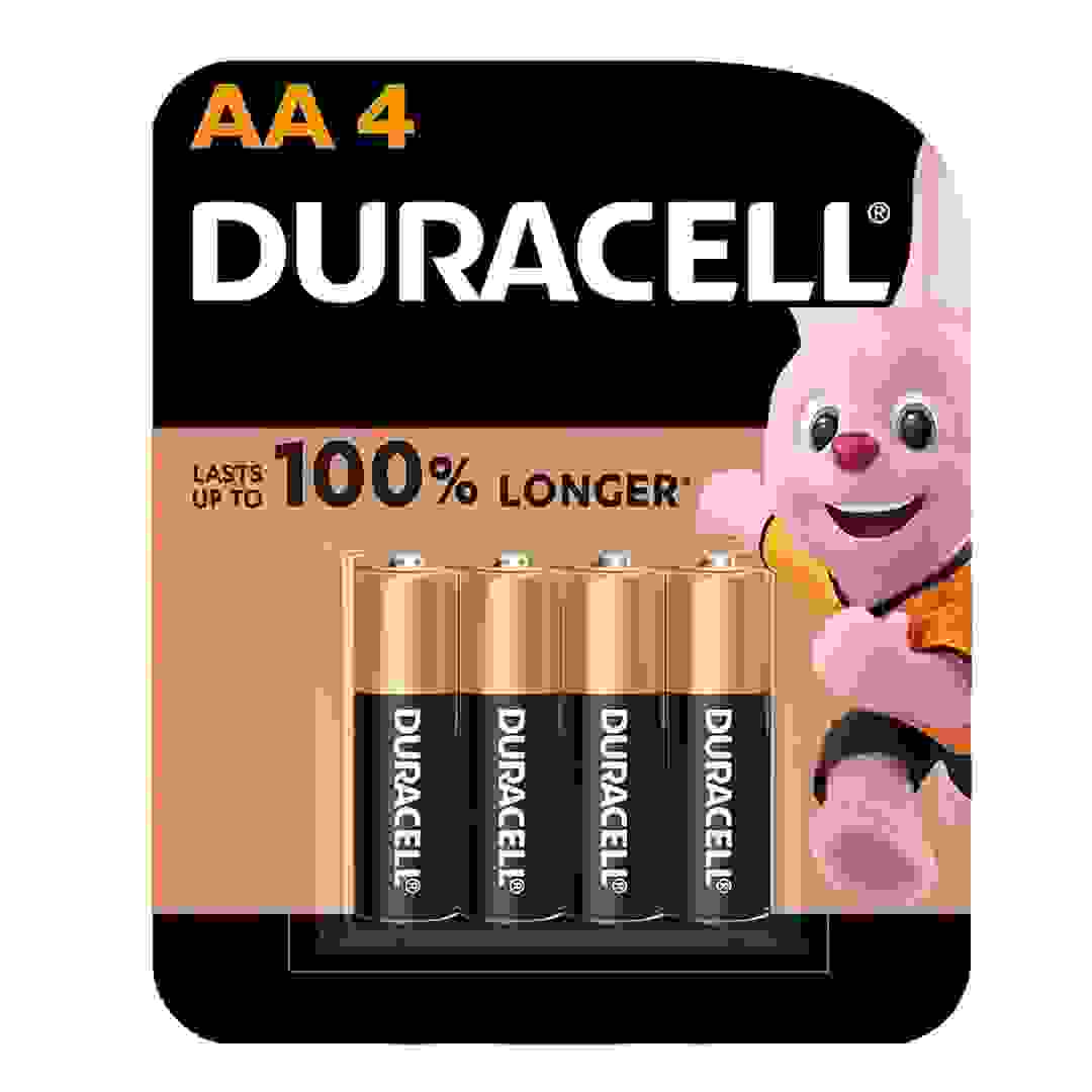 Duracell Alkaline AA Battery Pack (4 Pc.)