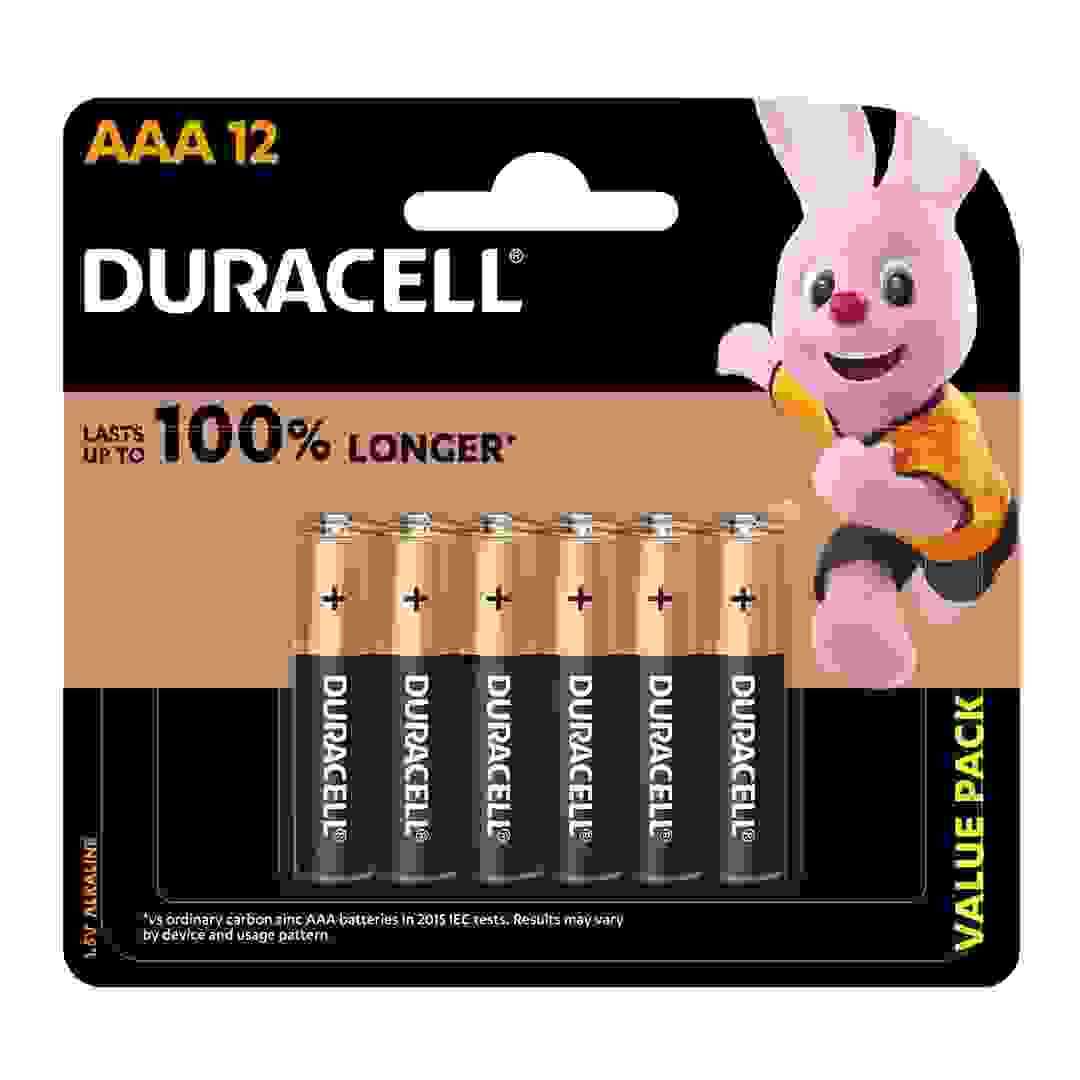 Duracell Alkaline AAA Battery Pack (12 Pc.)
