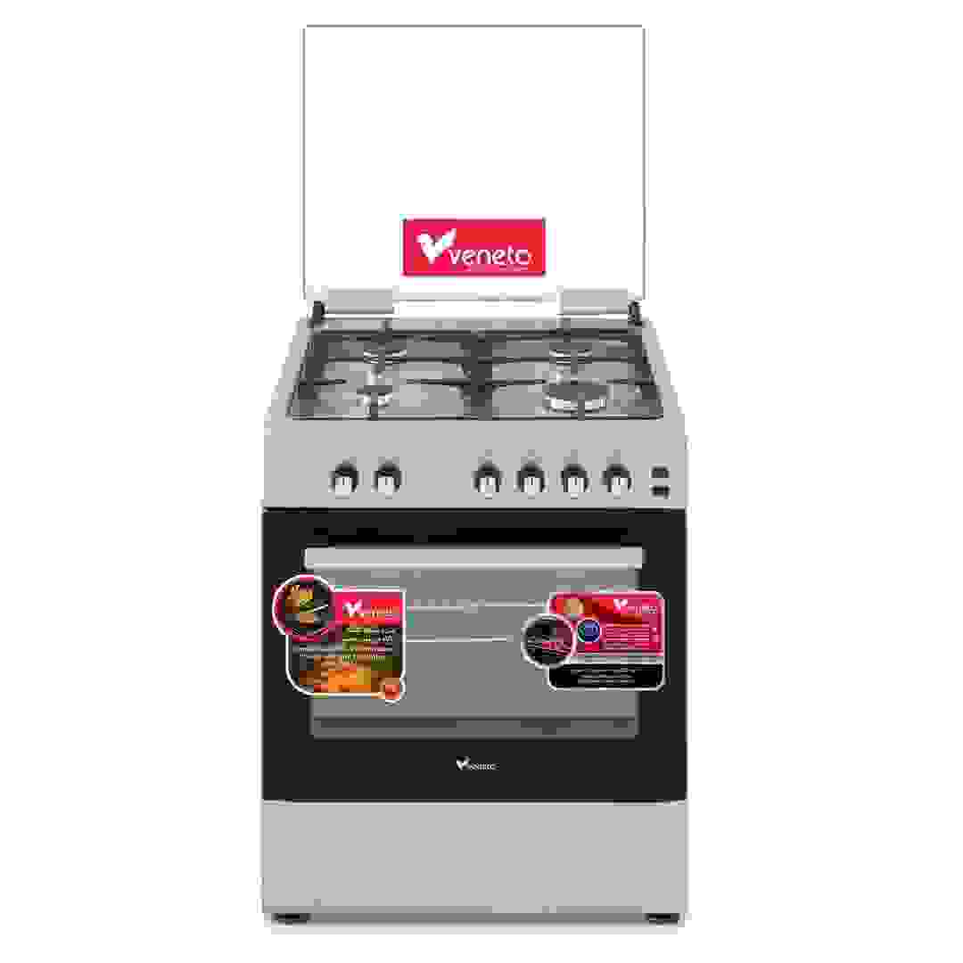بوتاجاز 4 شعلة مع فرن فينيتو VG66C (62 × 65 × 87 سم)