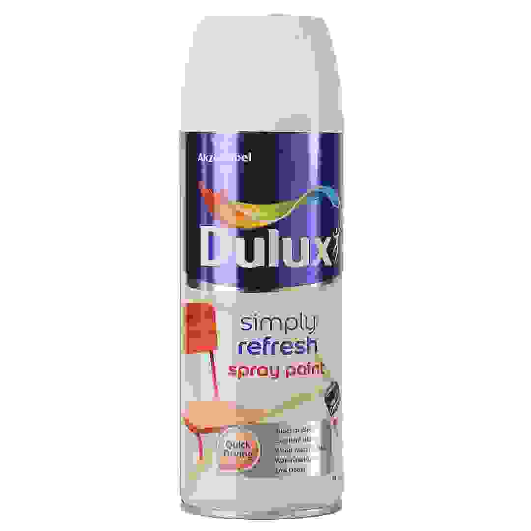 Dulux Simply Refresh Spray Paint (400 ml, NM Gloss White)