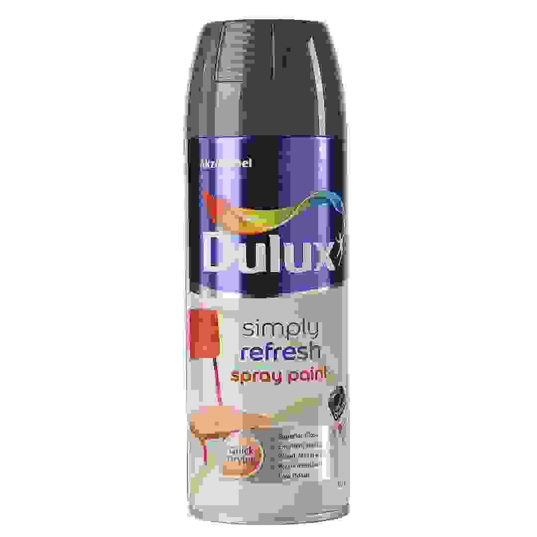 Dulux Simply Refresh Spray Paint (400 ml, Gloss Machine Gray)