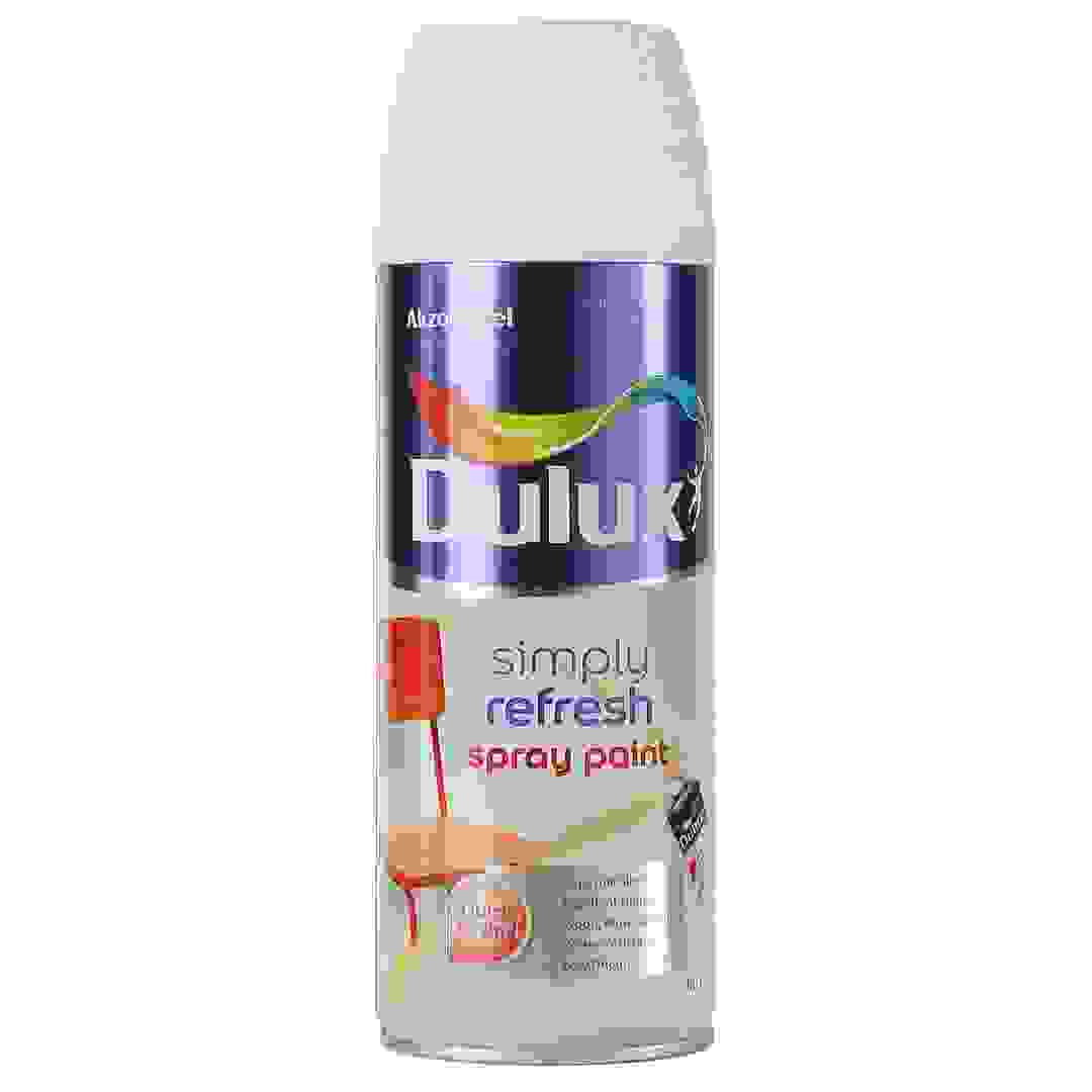 Dulux Simply Refresh Spray Paint (400 ml, Matt White)