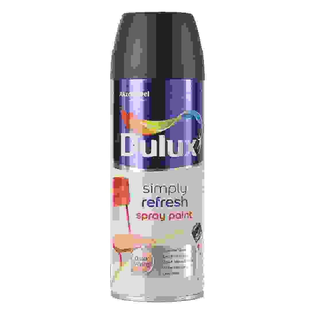 Dulux Simply Refresh Spray Paint (400 ml, Matt Black)