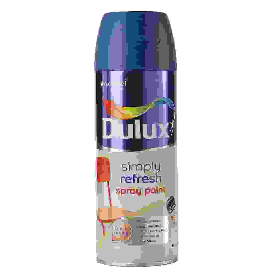 Dulux Simply Refresh Spray Paint (400 ml, Matt Dark Blue)