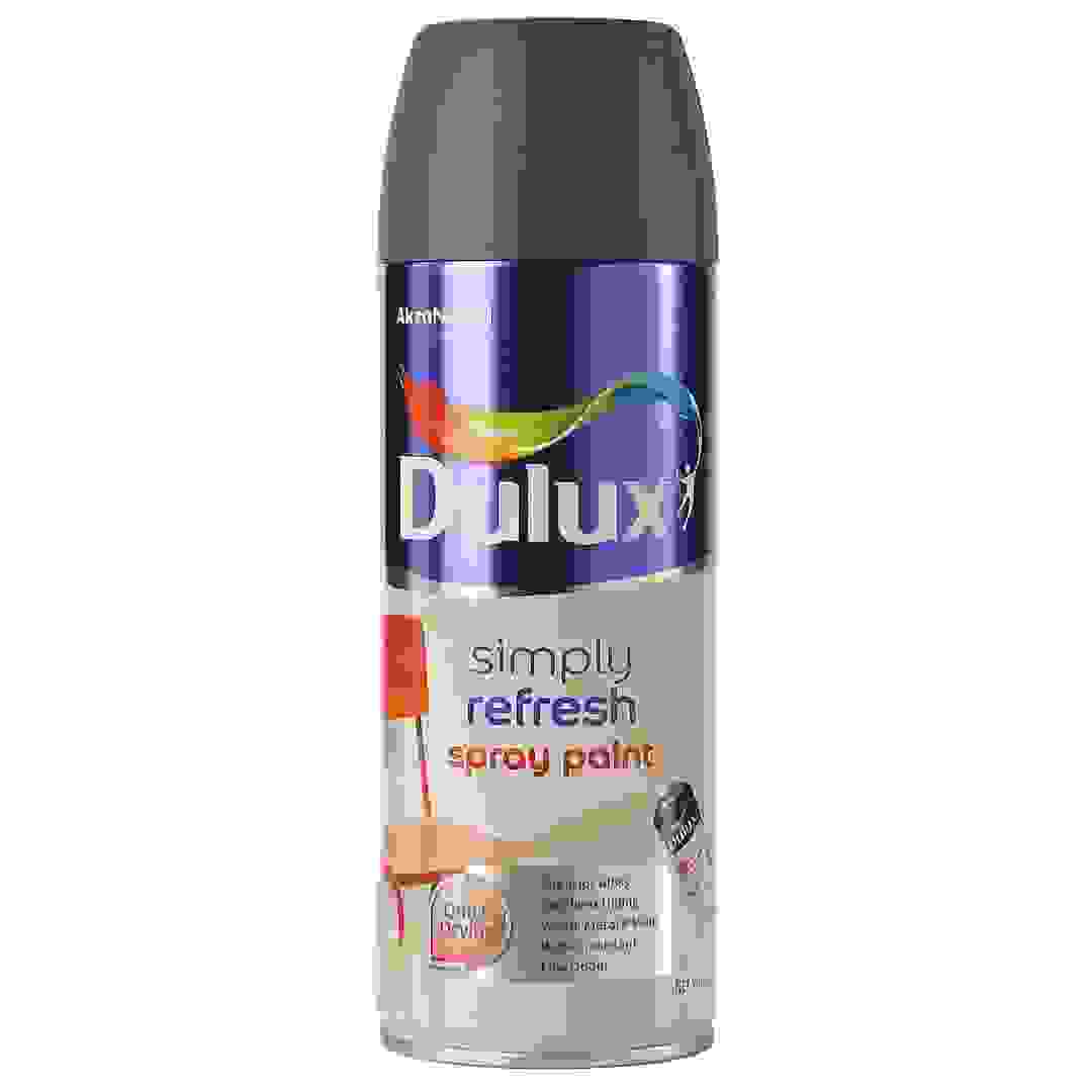 Dulux Simply Refresh Spray Paint (400 ml, Matt Machine Gray)
