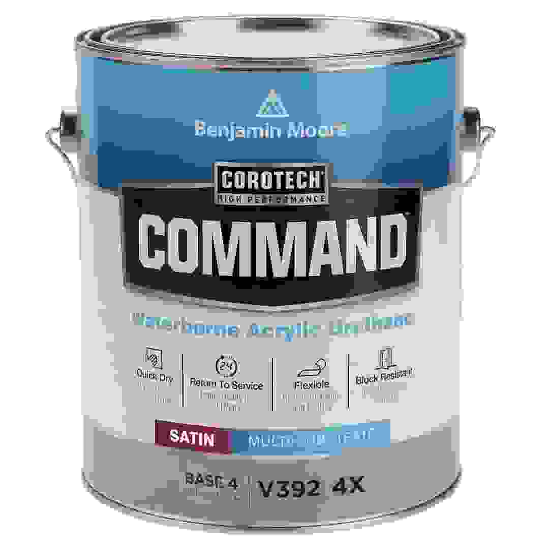 Benjamin Moore Corotech Command Interior/Exterior Satin Paint (3.43 L, Base 4)