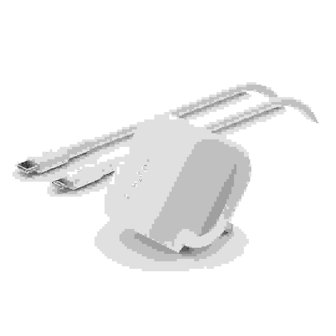 Belkin BoostCharge USB-C Wall Charger (20 W) + USB-C Cable W/Lightning Connector (1 m)