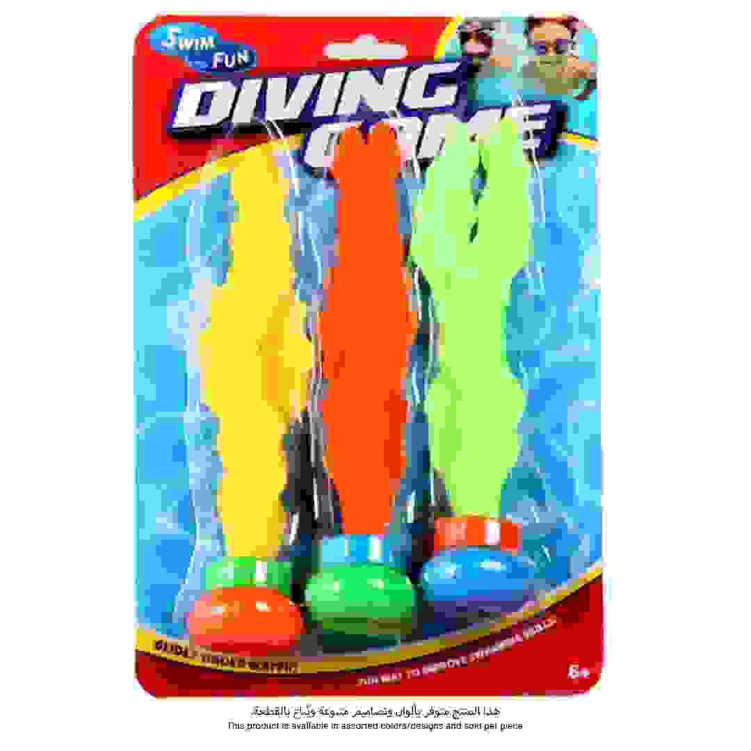 طقم ألعاب بحرية موندو دايفينج توربيدو (عدة ألوان، 4 قطع)