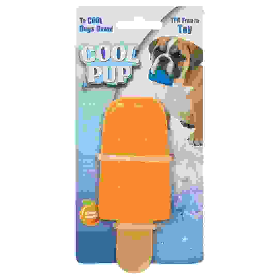 Cool Pup TPR Mini Popsicle Dog Toy (Orange)