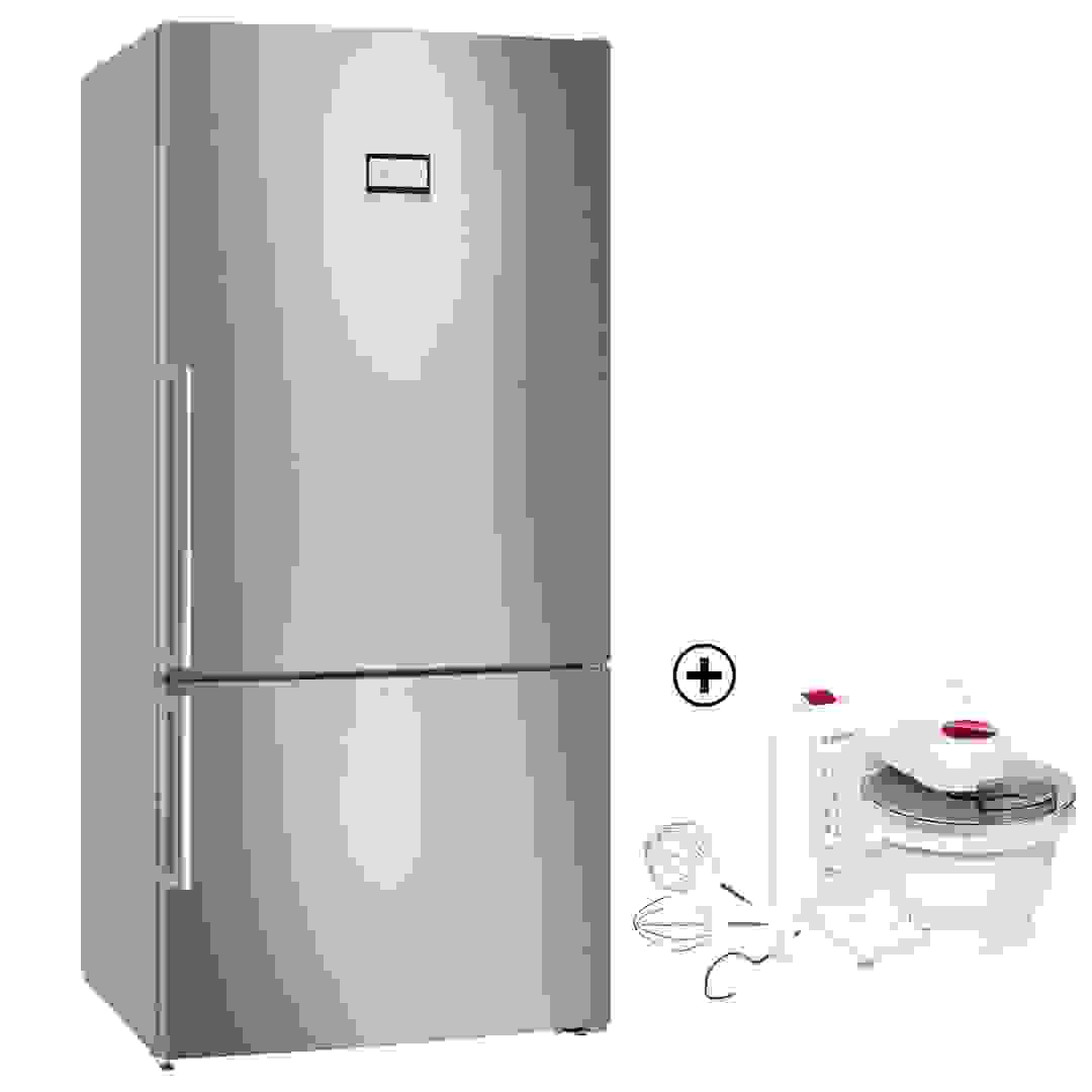 Bosch Series 6 Freestanding Bottom Freezer Refrigerator, KGN86AI31M (619 L)