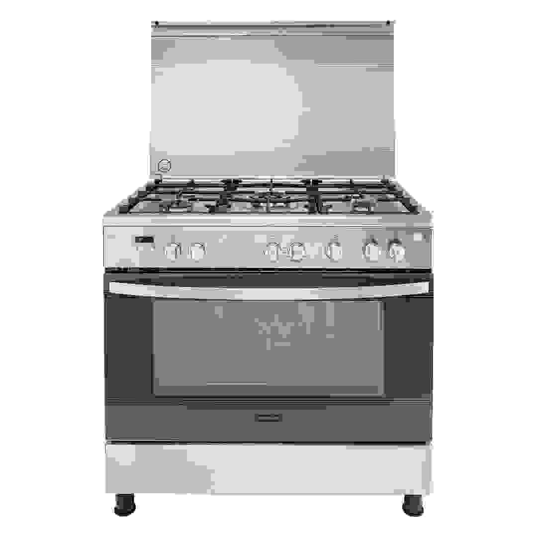 Frigidaire Freestanding 5-Burner Gas Cooker W/Electric Oven, FOMN90JGBS (85 x 90 x 60 cm)