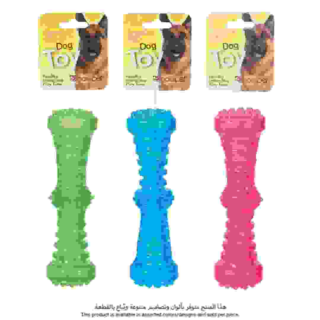Boss Pet Squeaker Stick Dog Toy (Assorted colors/designs)