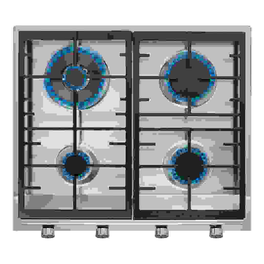 Teka 4-Burner Gas Hob, EX 60.1 4G AI AL DR CI BTN (E1) (8.4 x 58 x 50 cm)