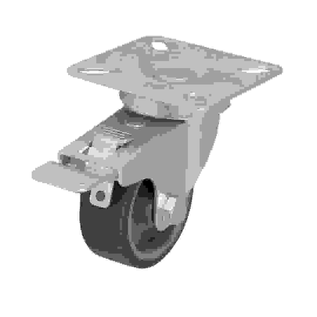 Braked Light Duty Swivel Castor, WC59 (50 mm, 30 kg)
