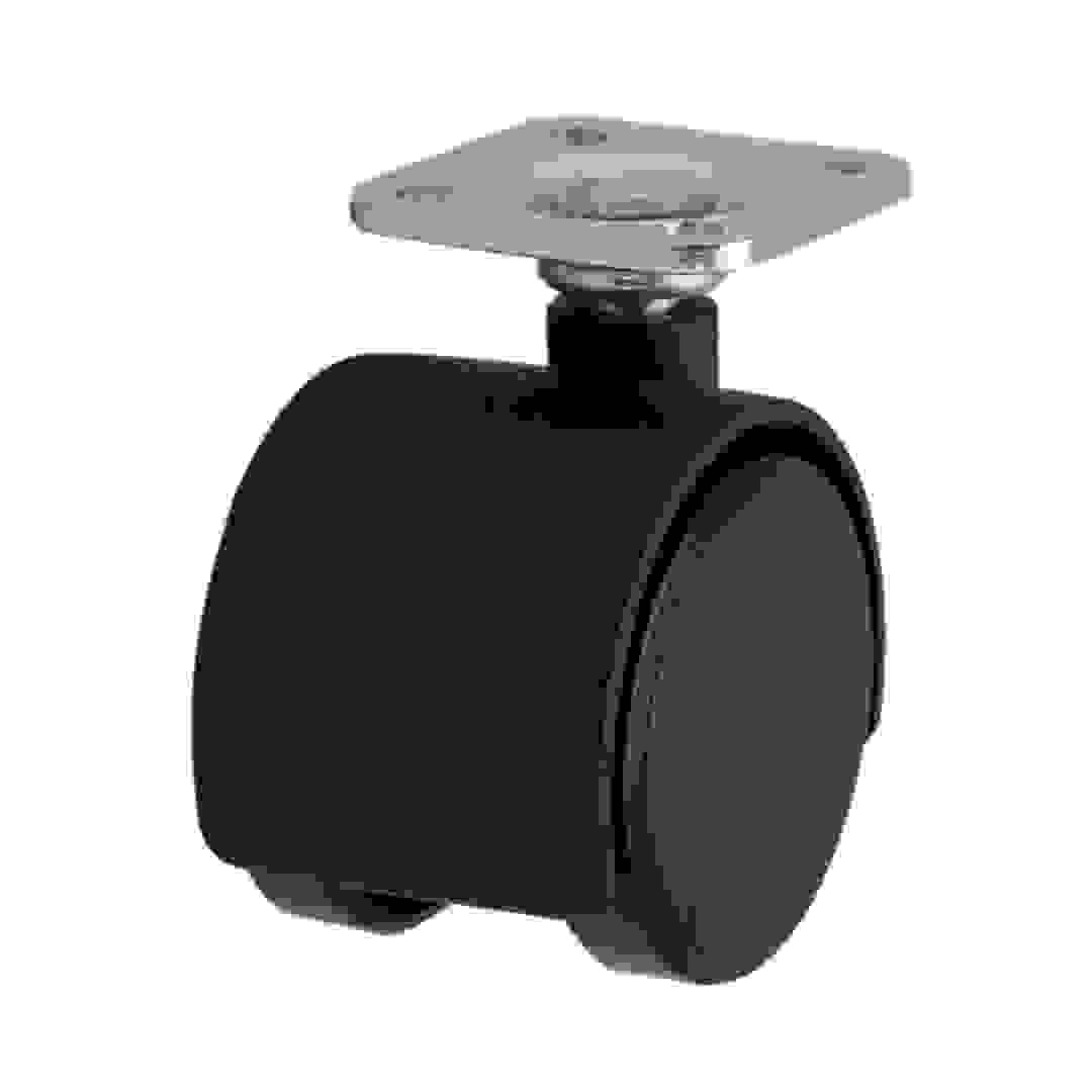 Unbraked Light Duty Swivel Twin Wheels Castor, WC9 (35 mm, 18 kg)