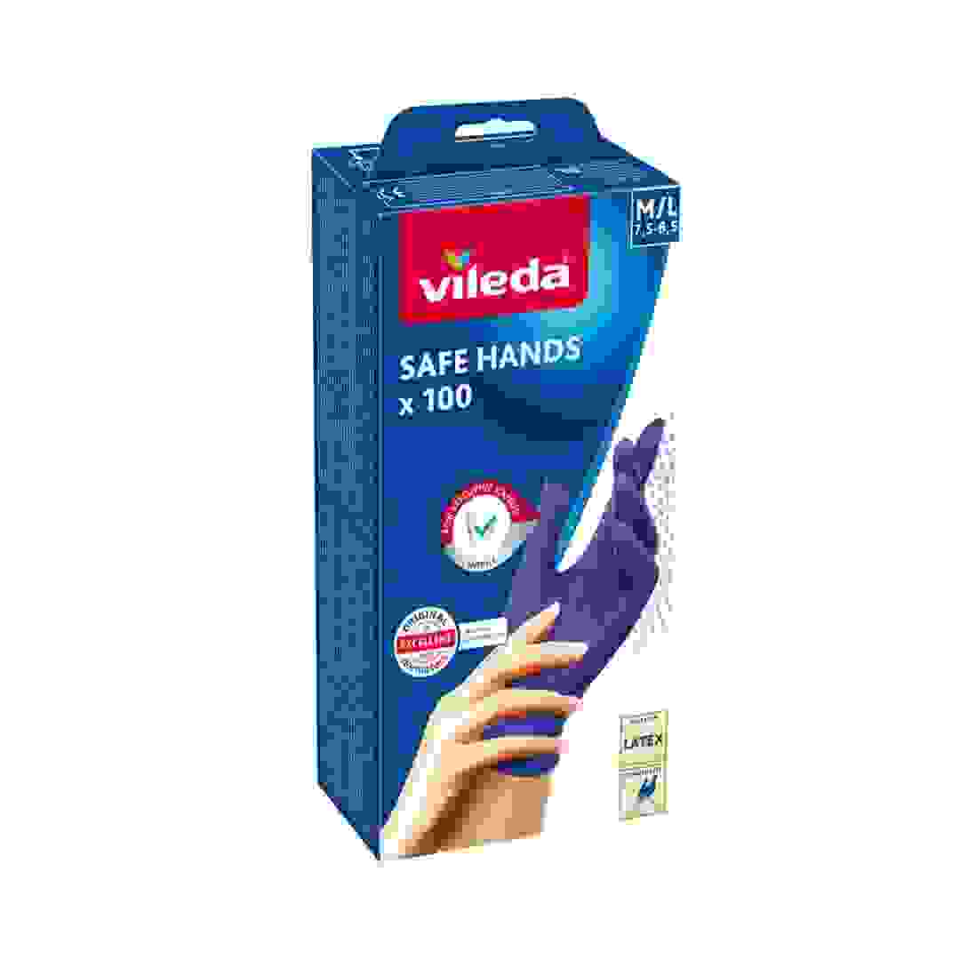 Vileda Safe Hands Nitrile Gloves (100 Pc.)
