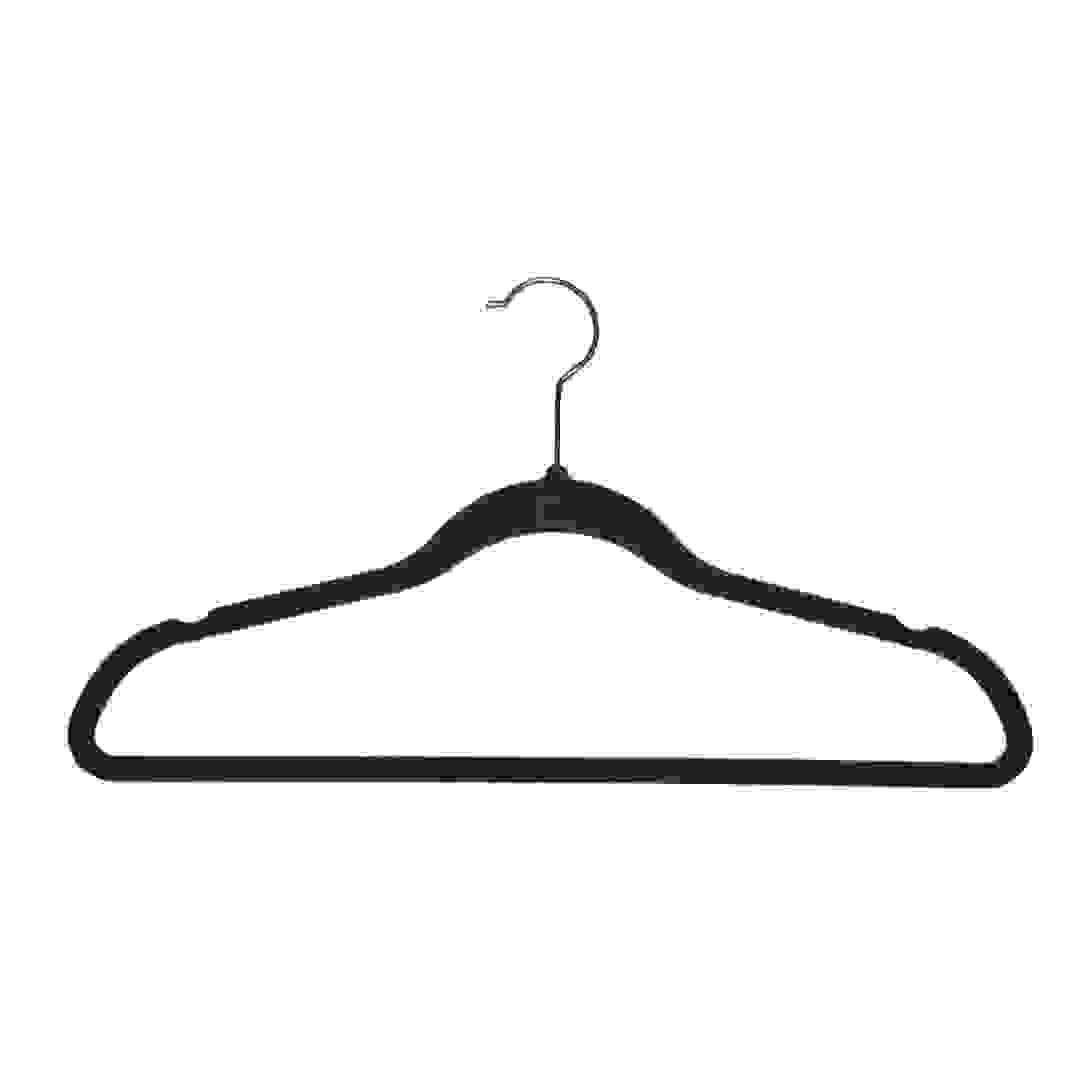 طقم علاقات ملابس رفيعة قوية التحمل إيس (5 قطع)