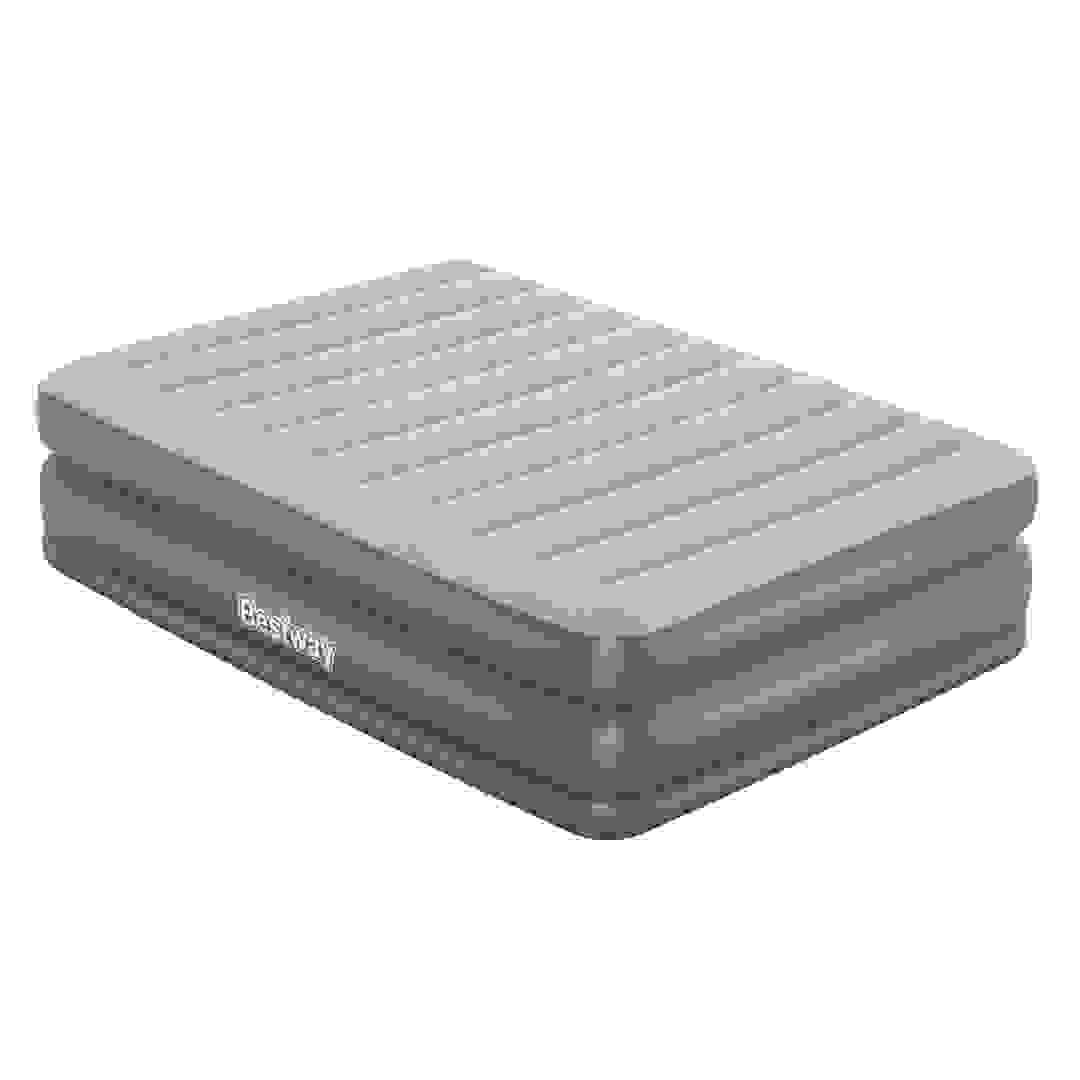 Bestway Tritech QuadComfort Queen Air Mattress W/Built-In AC Pump (203 x 152 x 51 cm)