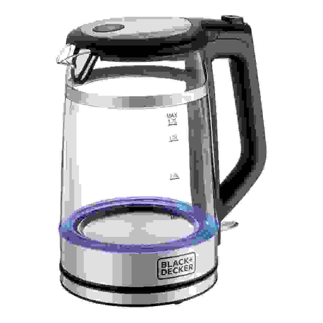 Black+Decker Electric Glass Kettle, GK220-B5 (1.7 L, 2200 W)