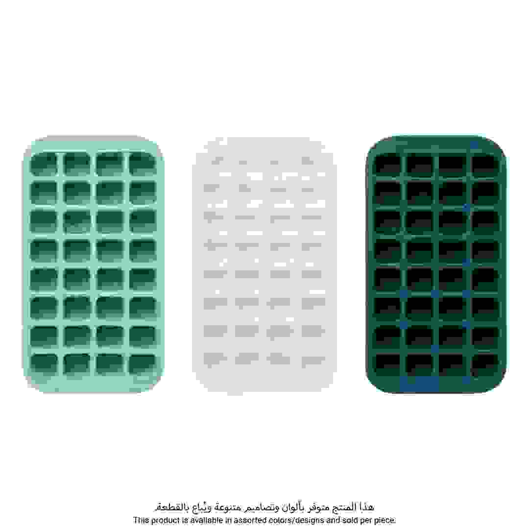 5Five 32-Slot Plastic Ice Tray (Assorted colors/designs, 32.5 x 18 x 3 cm)