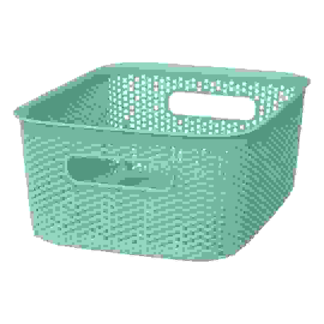 سلة تخزين بلاستيكية 5فايف (4 لتر، أزرق سماوي)