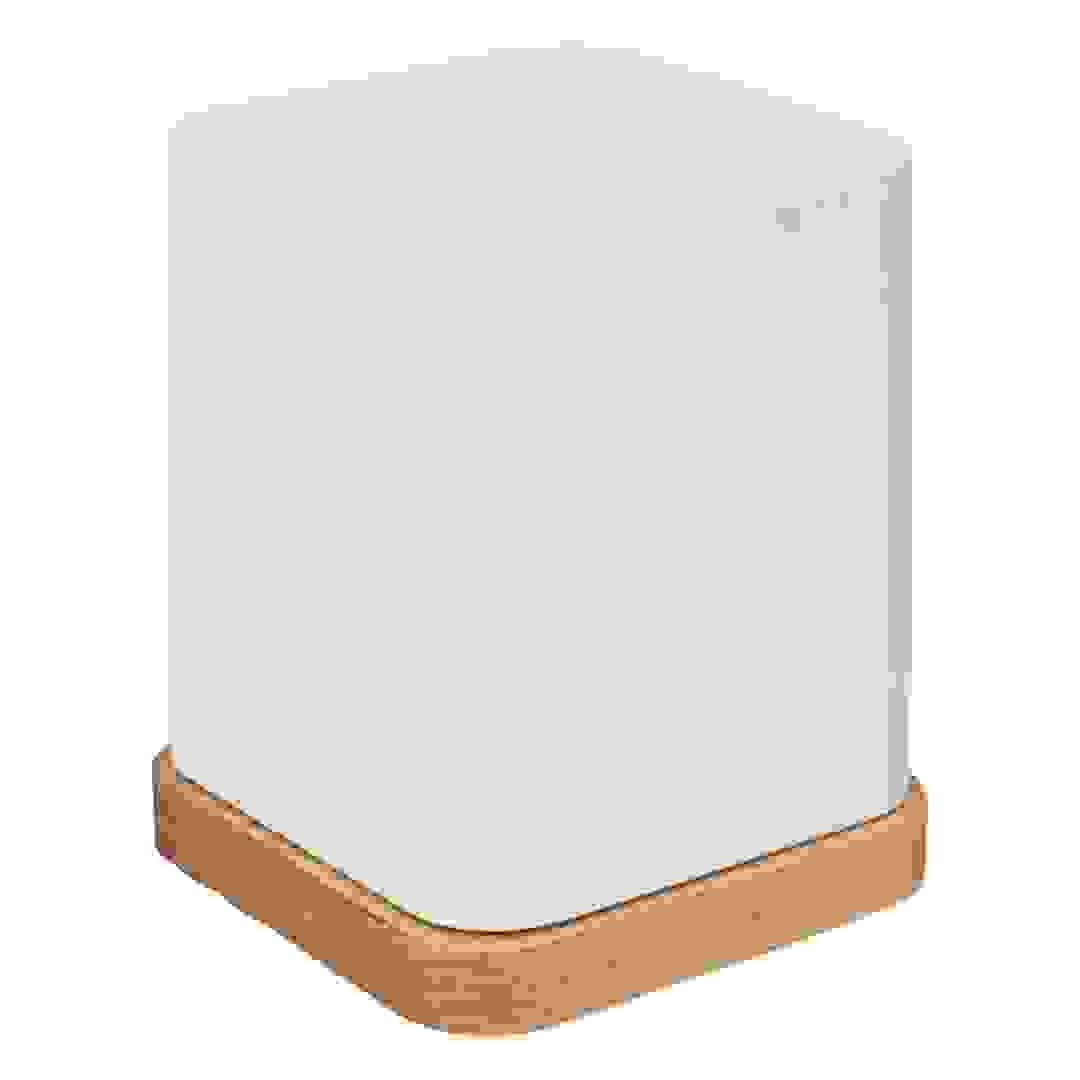 حامل فرشاة أسنان بوليريسين ناتوريو 5فايف (8.2 × 8.2 × 10 سم، أبيض)