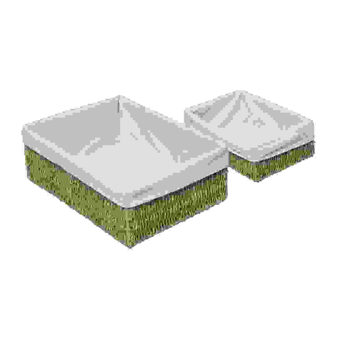 سلة غسيل قصب 5فايف (قطعتين)